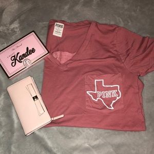 Pink Victoria’s Secret v-neck Texas